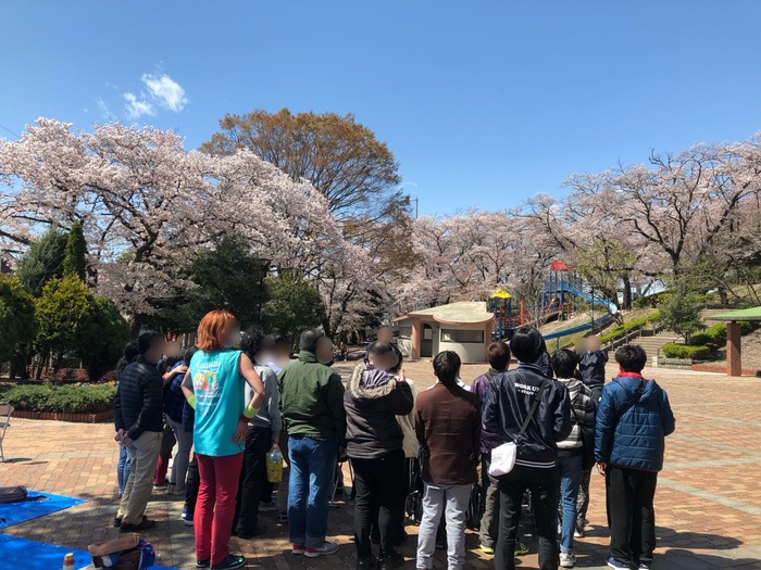 平成31年4月9日　お花見イベントを行いました。
