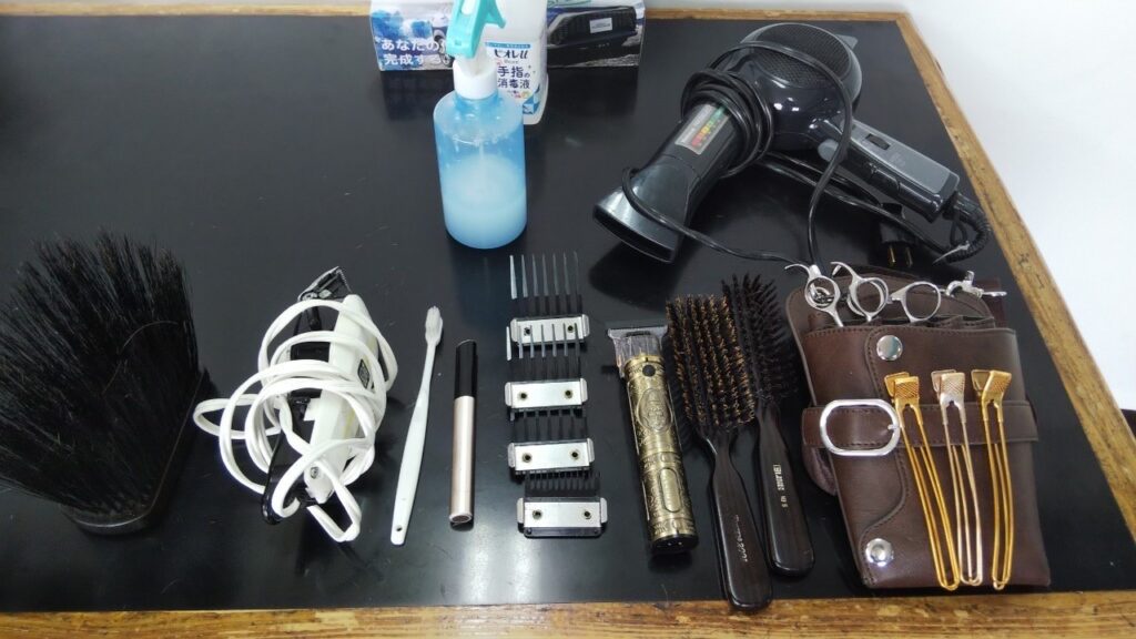 令和4年5月12日　立川事業所　ヘアカットイベント