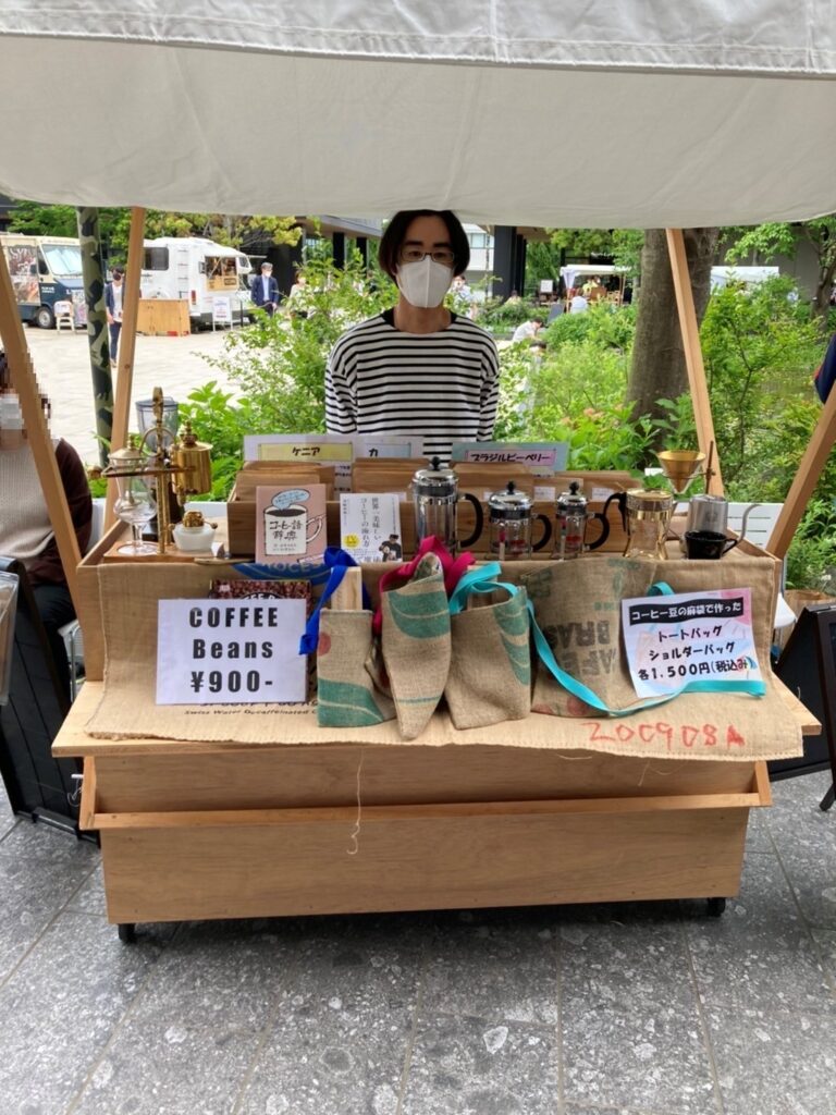 令和4年5月14日、15日立川市グリーンスプリングス　PARAHOOP　FES」出店