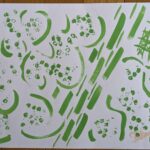 令和５年８月１５日　わーくあっぷ瑞穂　アートワーク活動