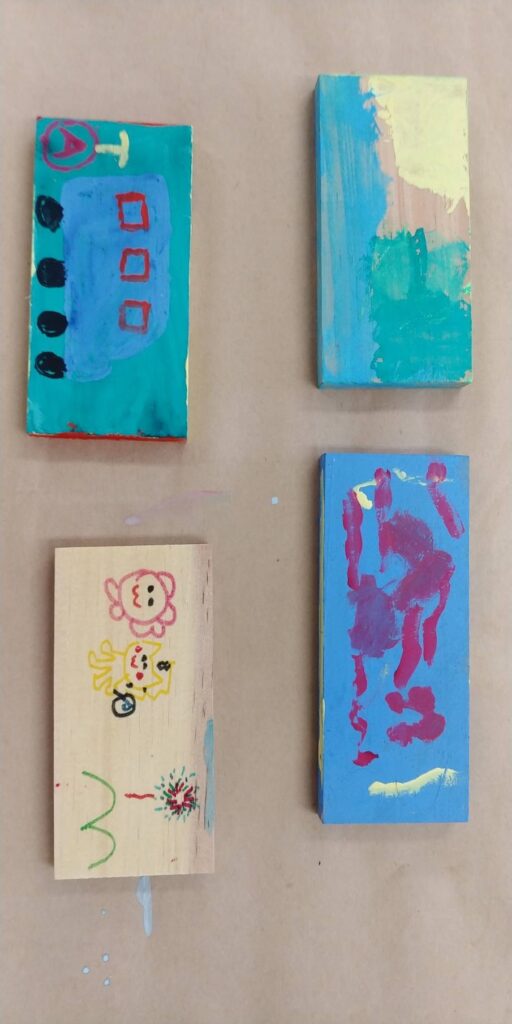 令和5年8月3日　わーくあっぷ瑞穂　アートワーク