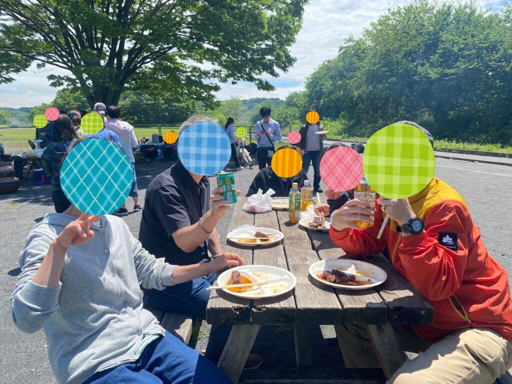 令和6年5月9日　わーくあっぷ福生・西口合同　BBQイベント