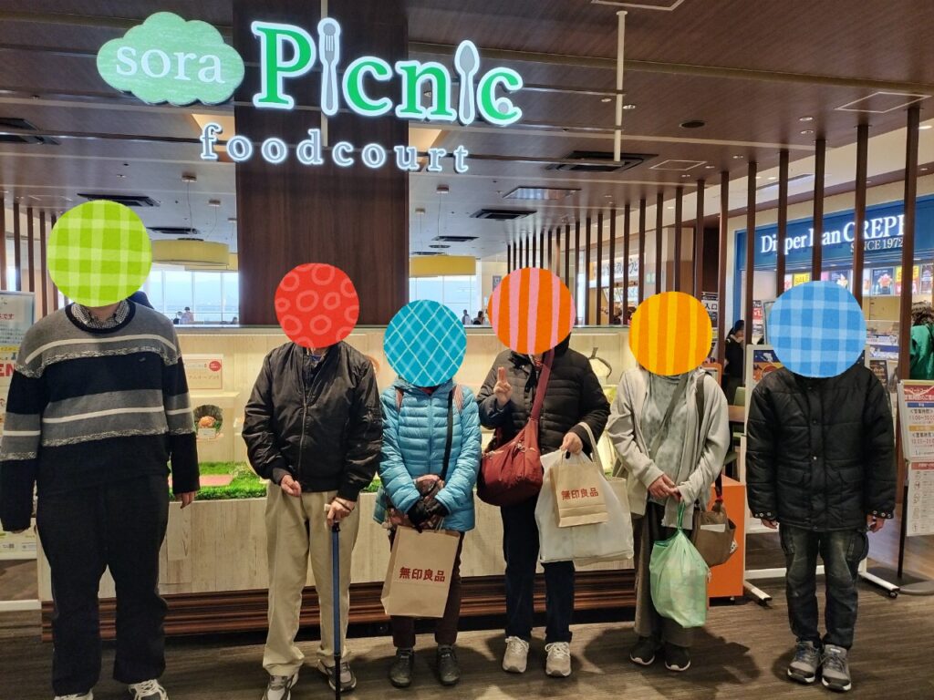 令和7年2月25日　わーくあっぷ立川　外食イベント