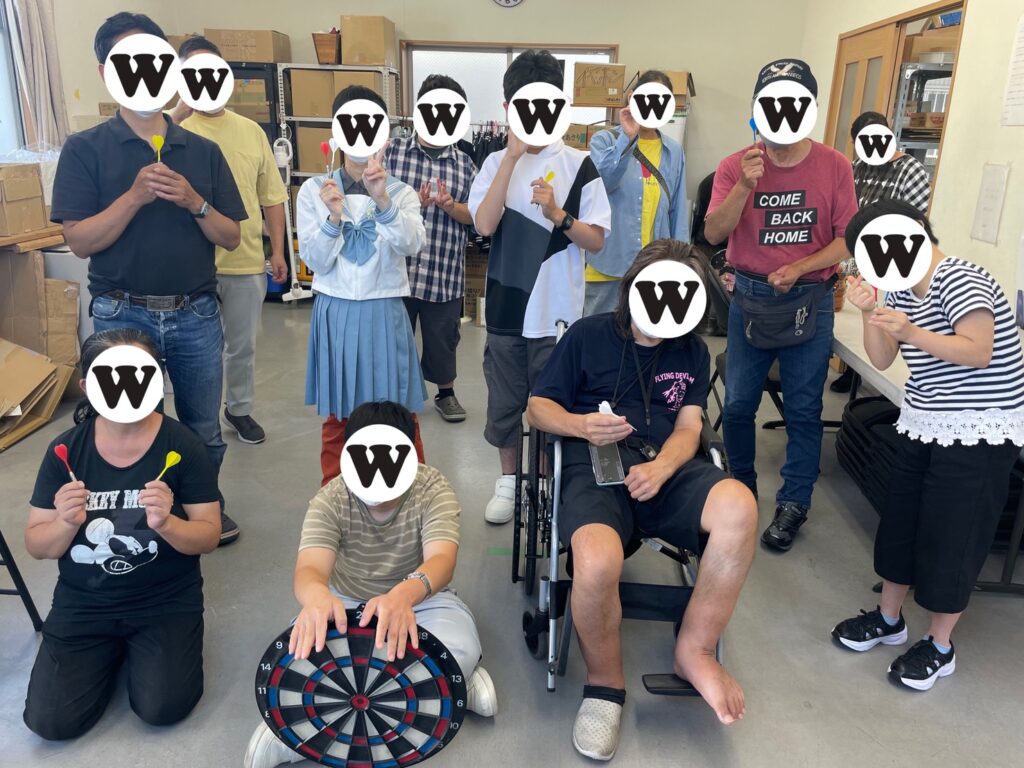 わーくあっぷ　全事業所合同ダーツ大会🎯