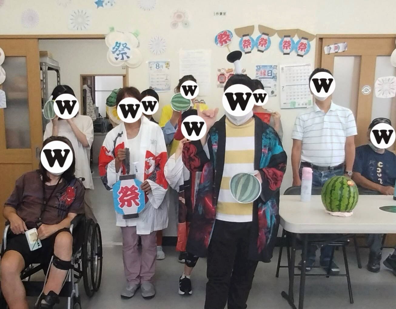 わーくあっぷ福生 縁日イベント🍉